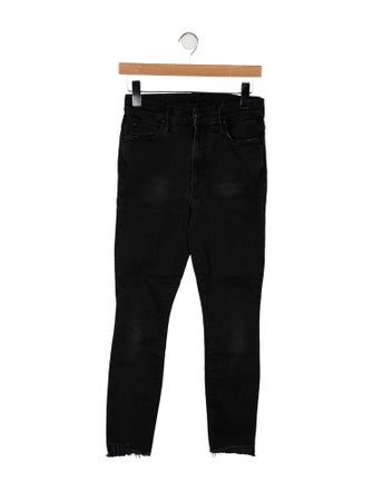Mother Mid-Rise Skinny Leg Jeans
