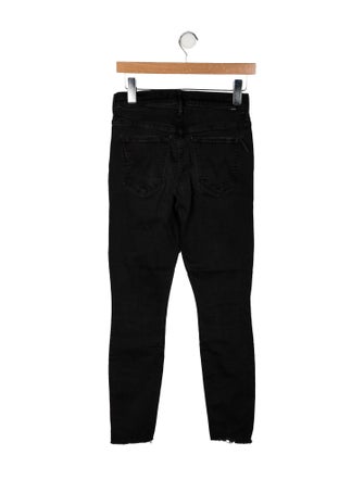 Mother Mid-Rise Skinny Leg Jeans