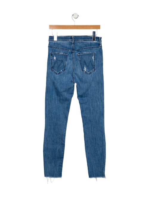 Mother Mid-Rise Skinny Leg Jeans