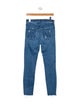 Mother Mid-Rise Skinny Leg Jeans