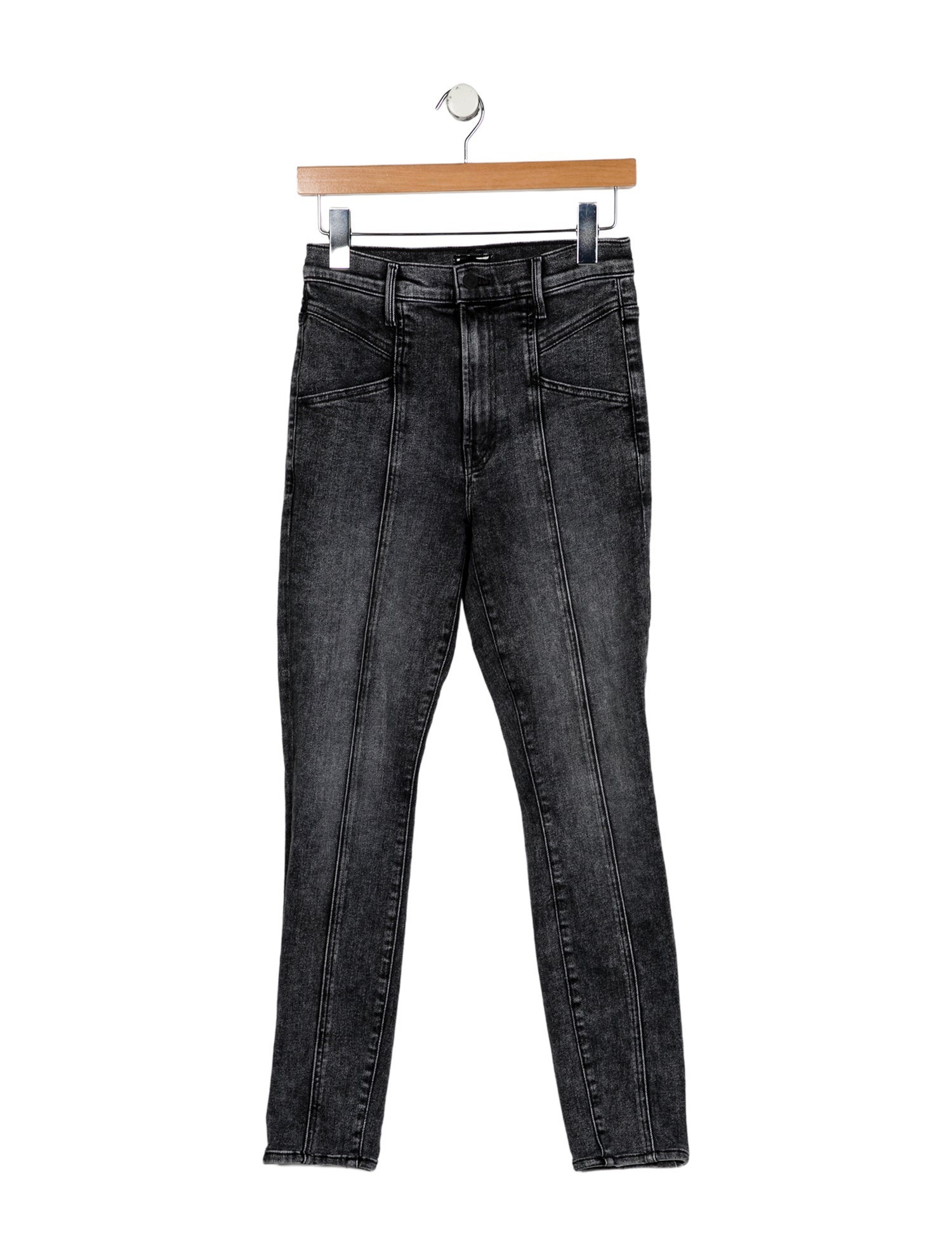 Mother Mid-Rise Skinny Leg Jeans