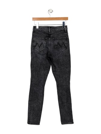 Mother Mid-Rise Skinny Leg Jeans