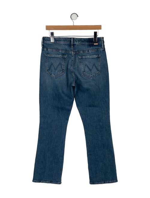 Mother Mid-Rise Straight Leg Jeans