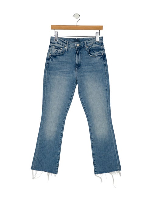 Mother Mid-Rise Straight Leg Jeans