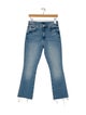 Mother Mid-Rise Straight Leg Jeans