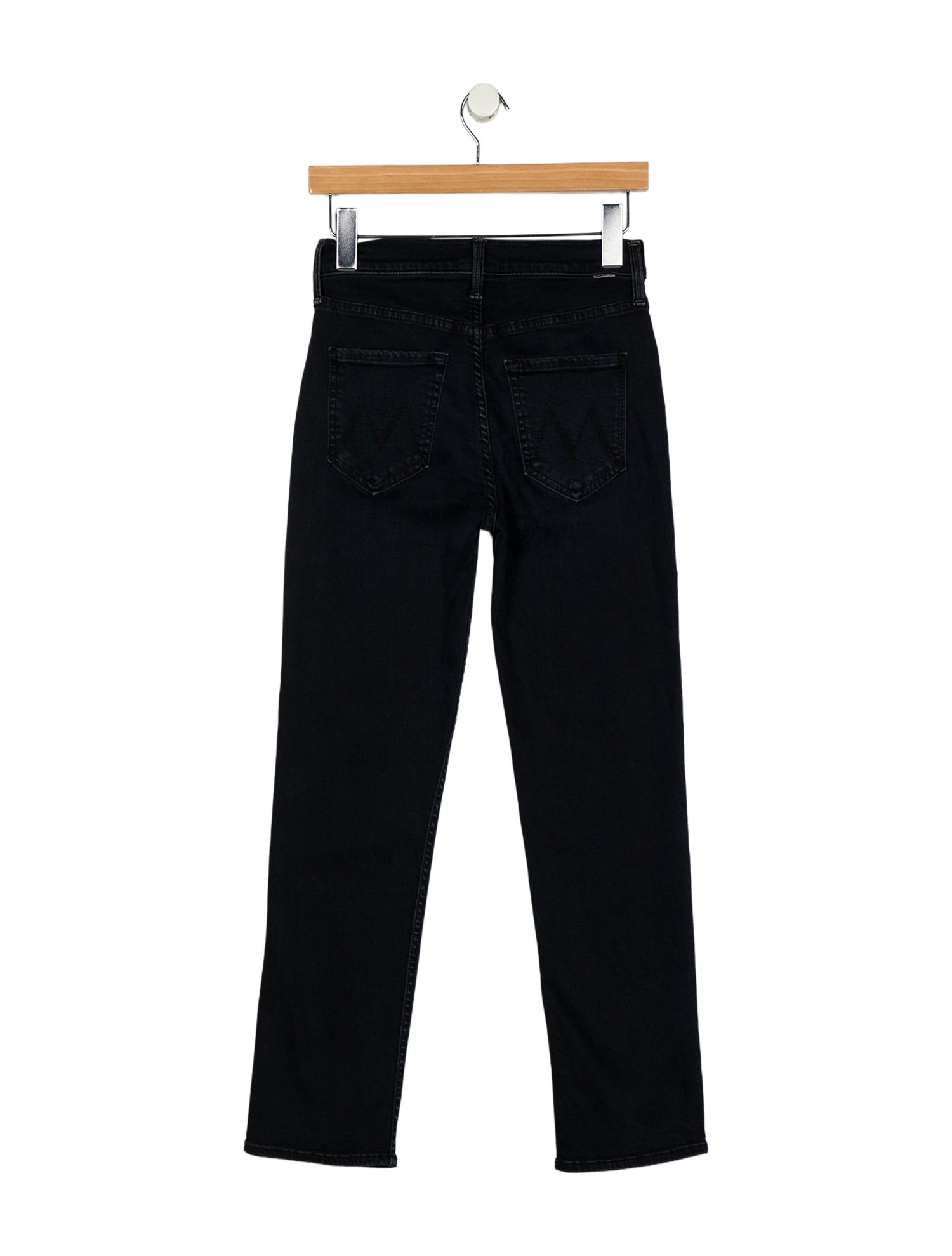 Mother High-Rise Straight Leg Jeans