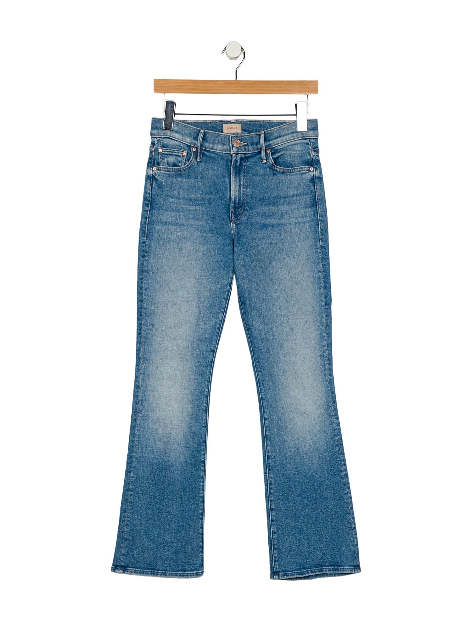 Mother High-Rise Straight Leg Jeans