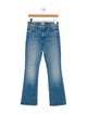 Mother High-Rise Straight Leg Jeans
