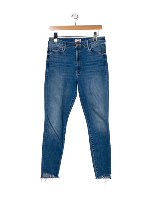 Mother Mid-Rise Skinny Leg Jeans