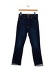 Mother Mid-Rise Straight Leg Jeans
