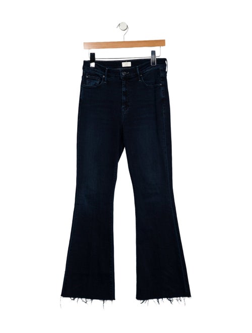 Mother Mid-Rise Wide Leg Jeans