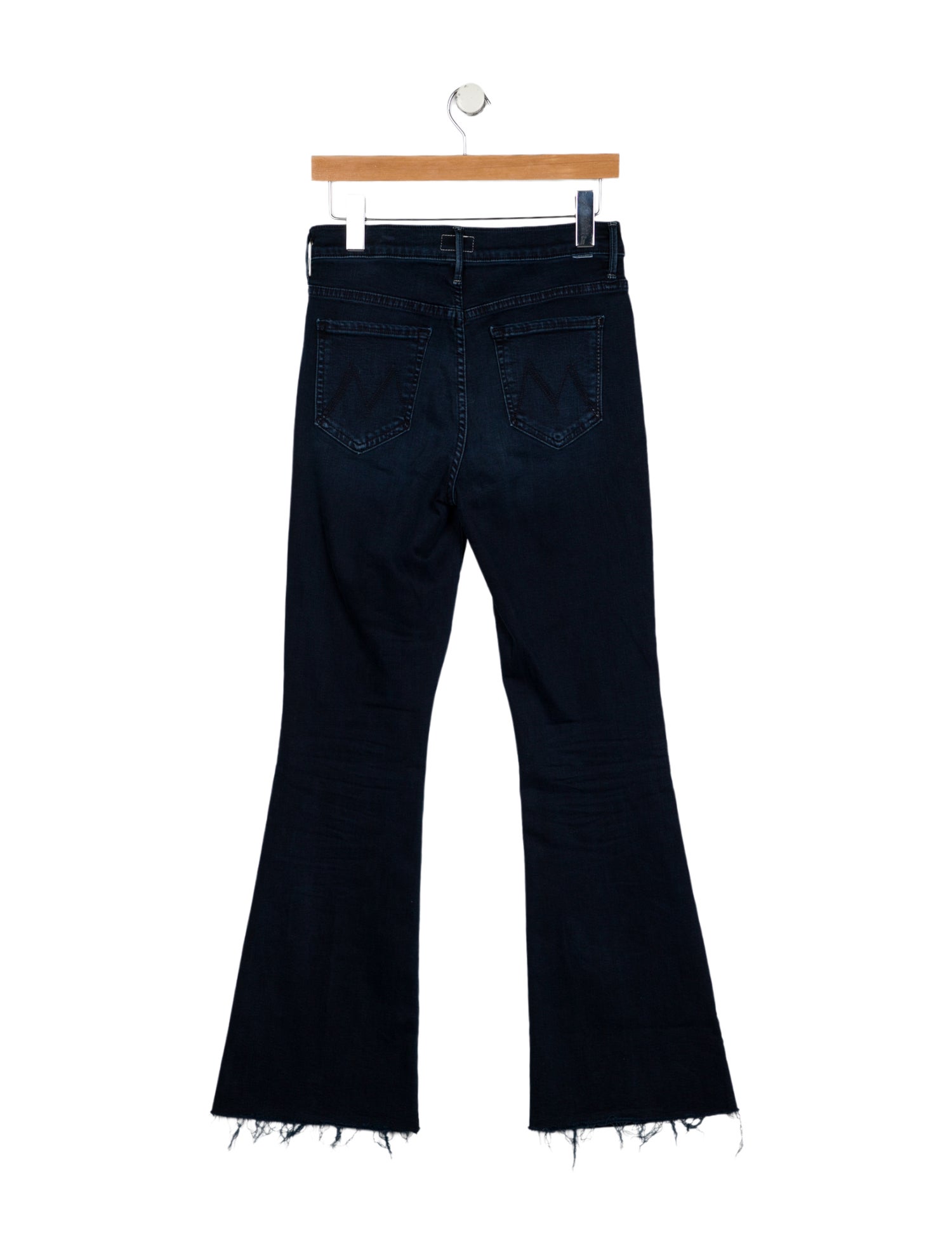 Mother Mid-Rise Wide Leg Jeans