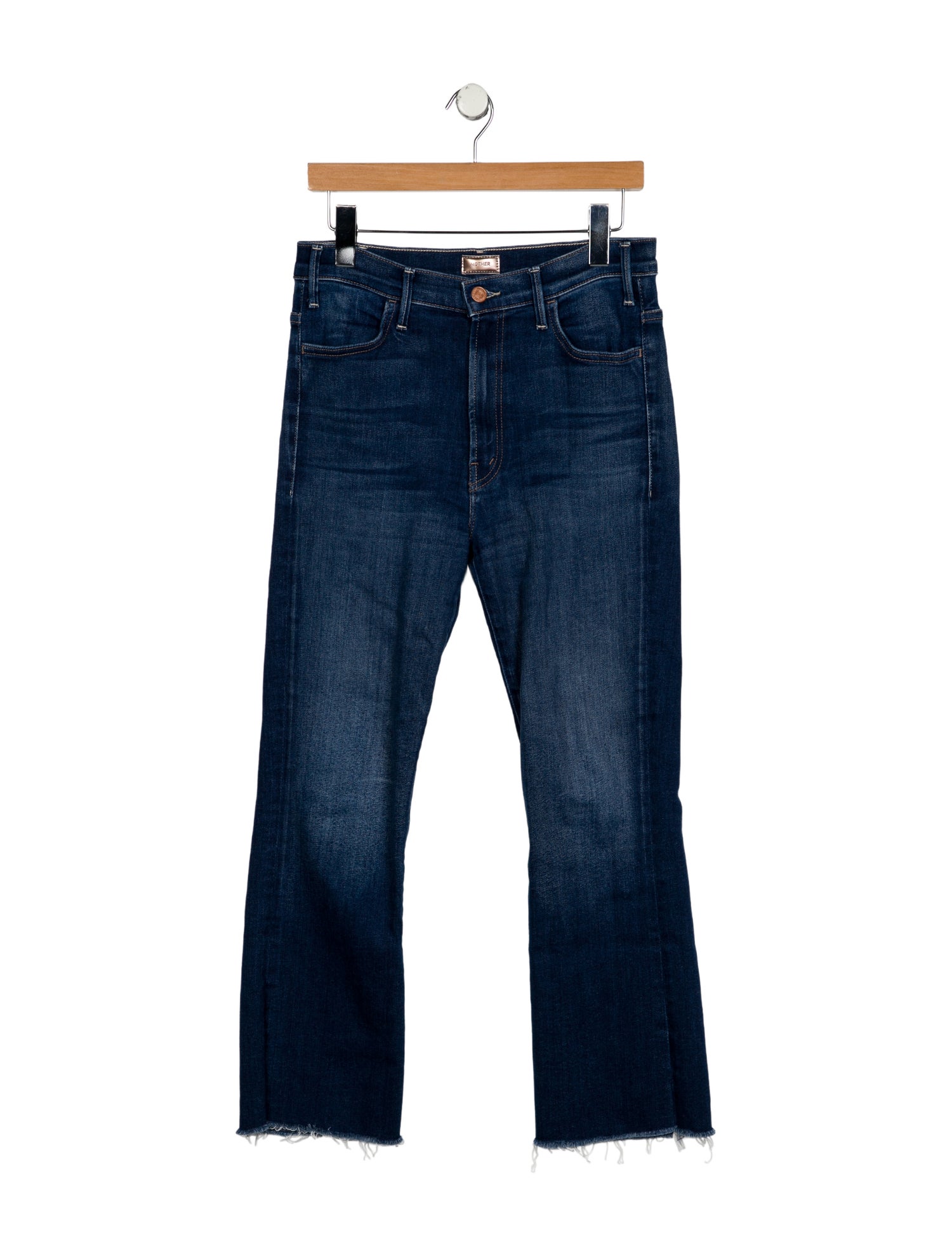 Mother High-Rise Straight Leg Jeans