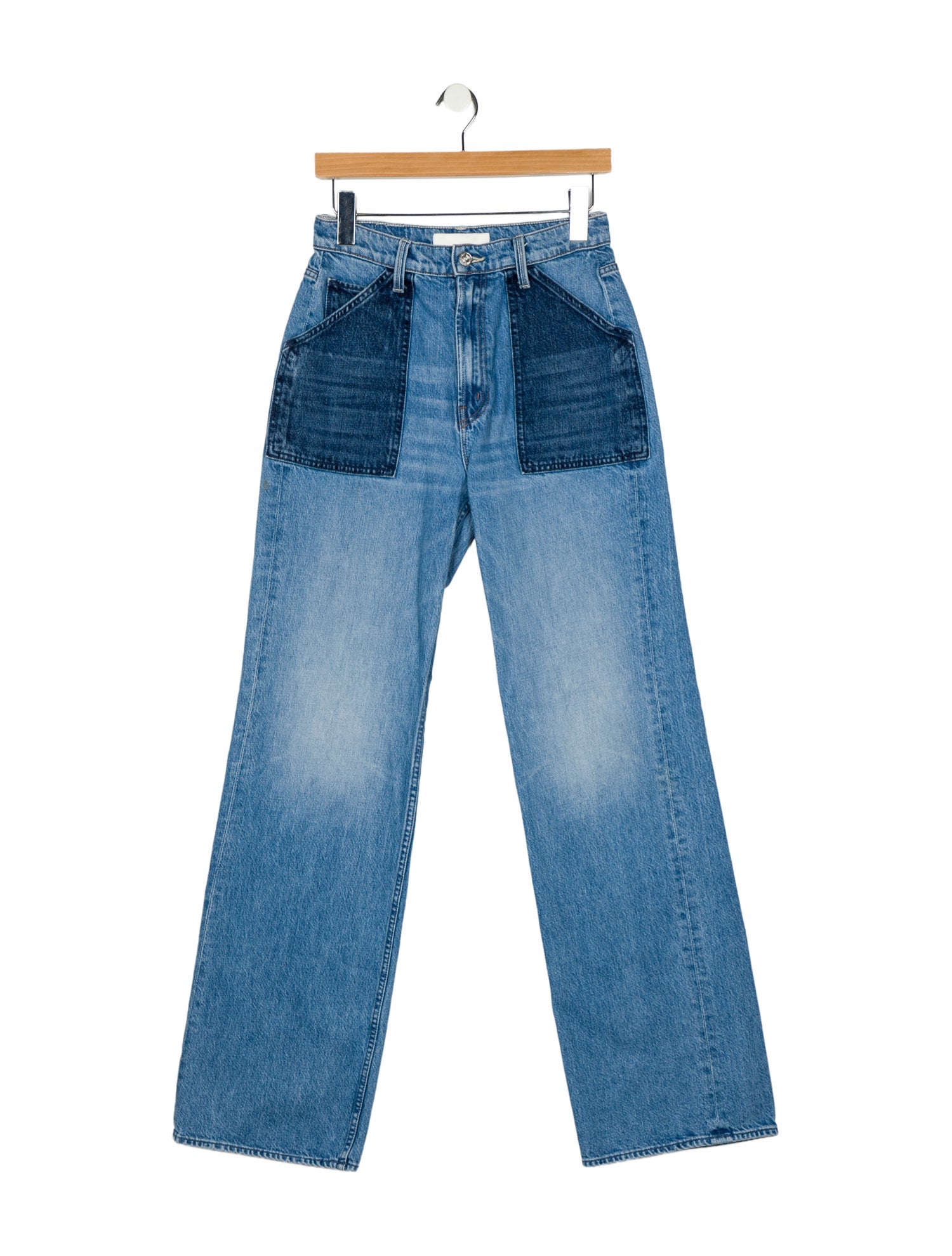 Mother High-Rise Wide Leg Jeans