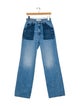 Mother High-Rise Wide Leg Jeans