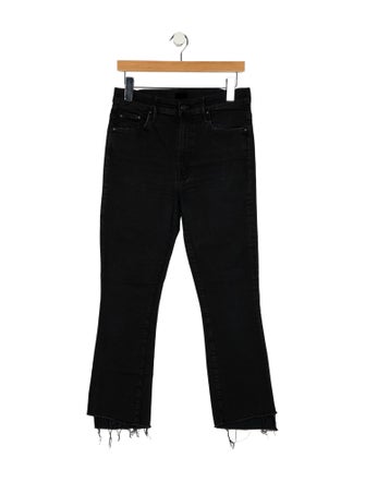 Mother Mid-Rise Straight Leg Jeans