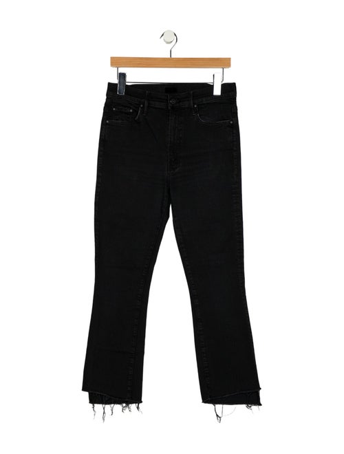 Mother Mid-Rise Straight Leg Jeans