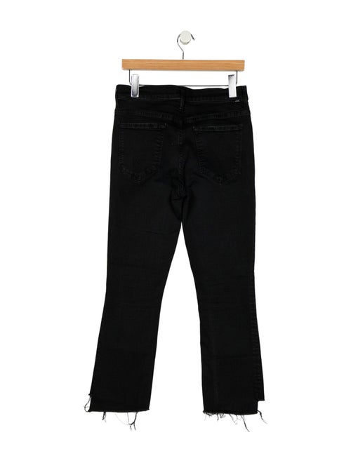 Mother Mid-Rise Straight Leg Jeans