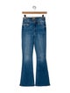 Mother Mid-Rise Wide Leg Jeans