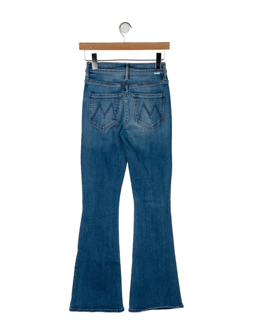 Mother Mid-Rise Wide Leg Jeans