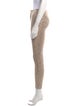 Mother Animal Print Skinny Leg Pants