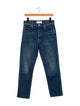 Mother High-Rise Straight Leg Jeans