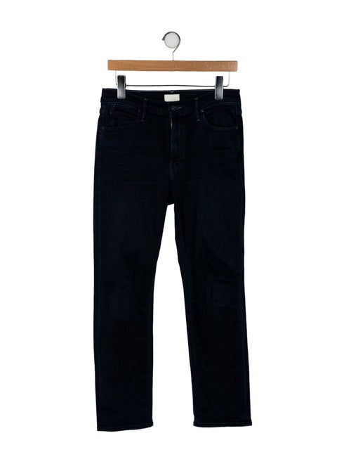 Mother High-Rise Straight Leg Jeans