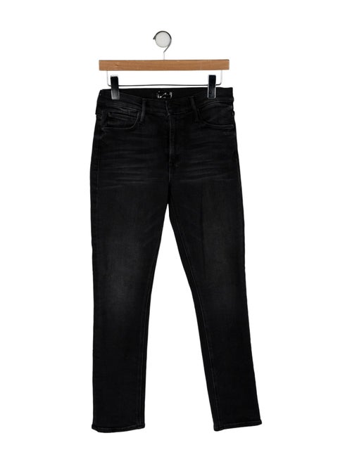 Mother High-Rise Straight Leg Jeans