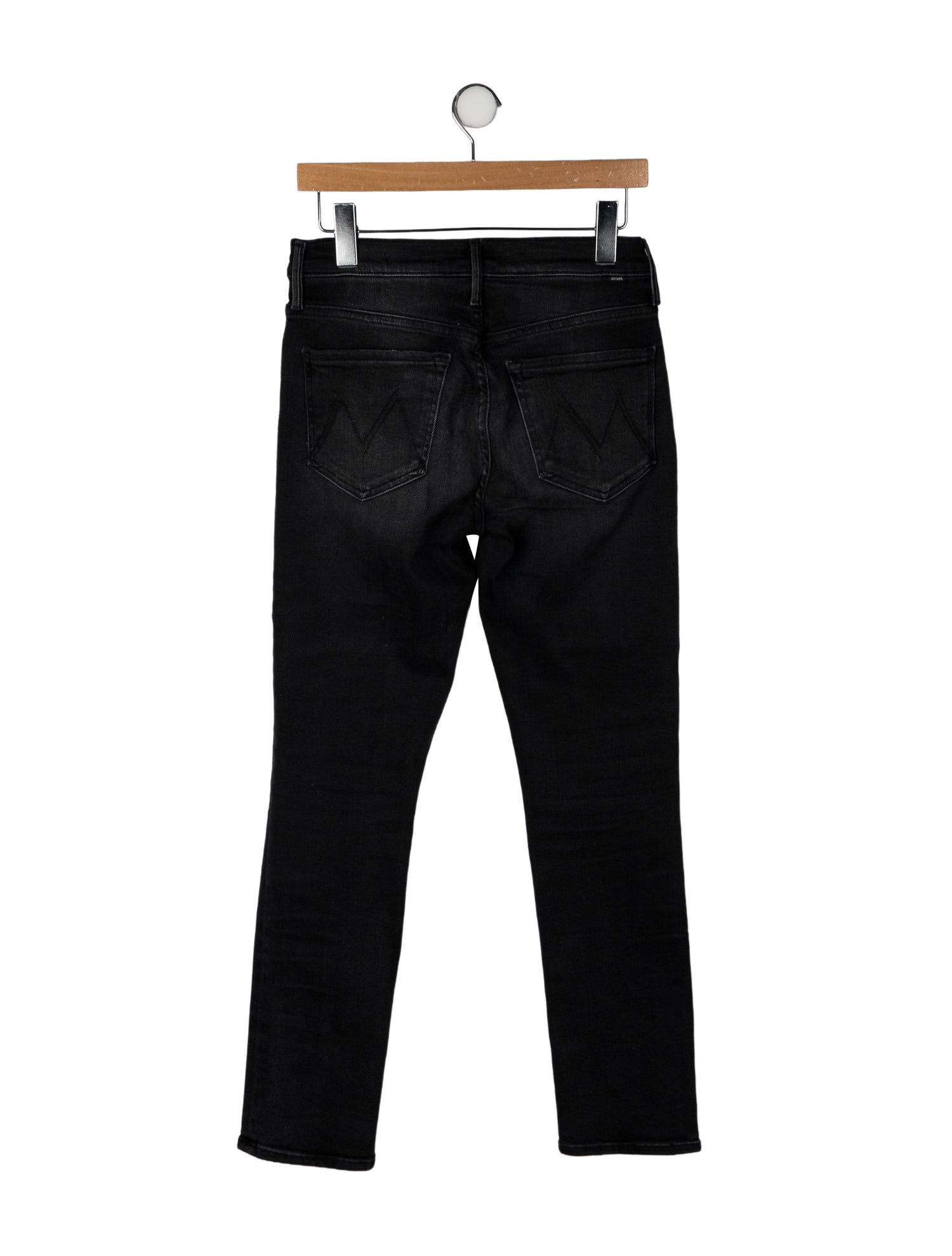 Mother High-Rise Straight Leg Jeans