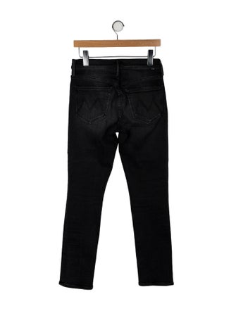 Mother High-Rise Straight Leg Jeans