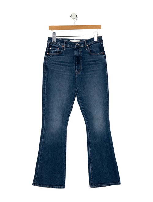 Mother Mid-Rise Wide Leg Jeans
