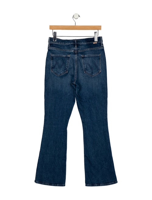 Mother Mid-Rise Wide Leg Jeans