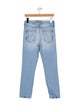 Mother Mid-Rise Straight Leg Jeans