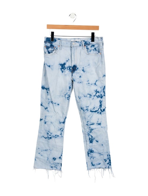 Mother High-Rise Straight Leg Jeans
