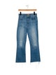 Mother High-Rise Straight Leg Jeans