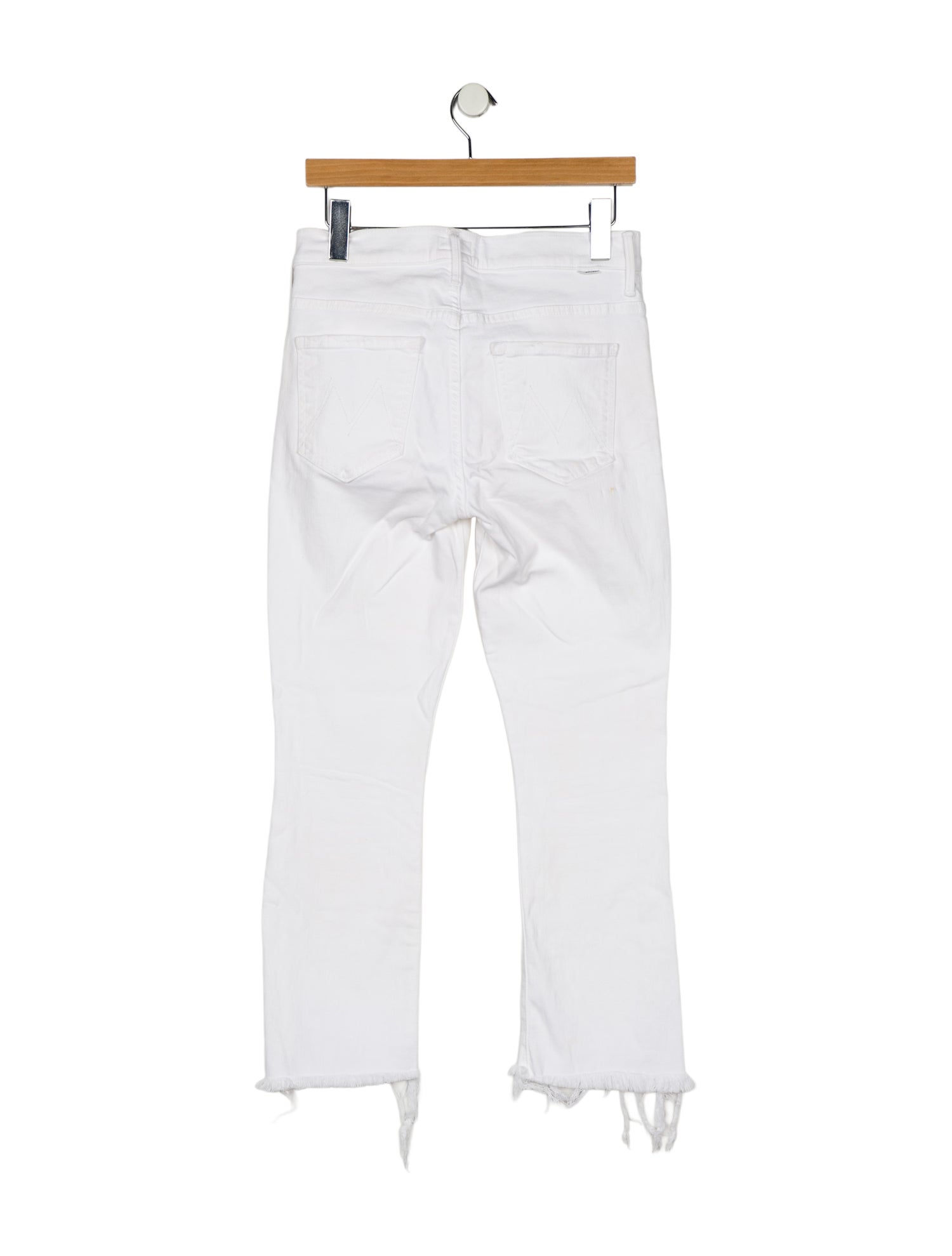 Mother Mid-Rise Straight Leg Jeans