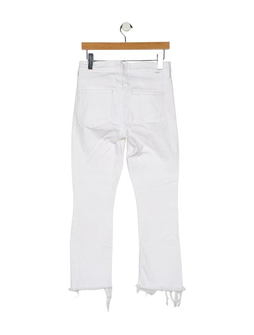 Mother Mid-Rise Straight Leg Jeans