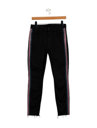 Mother Mid-Rise Skinny Leg Jeans
