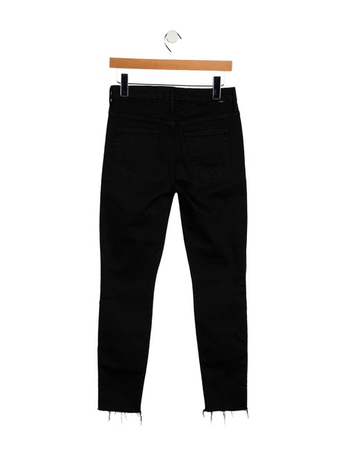 Mother Mid-Rise Skinny Leg Jeans
