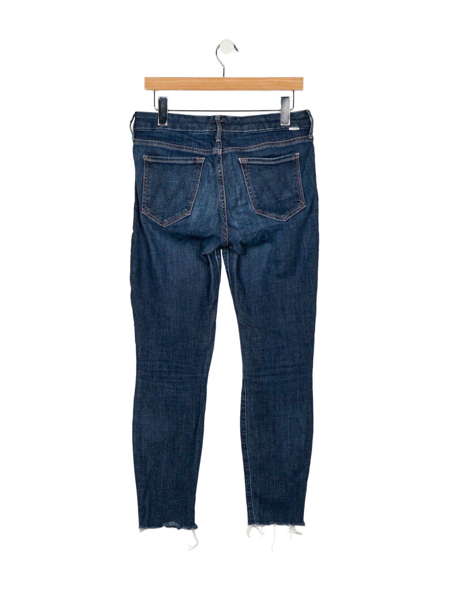 Mother Mid-Rise Skinny Leg Jeans