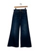Mother Mid-Rise Wide Leg Jeans