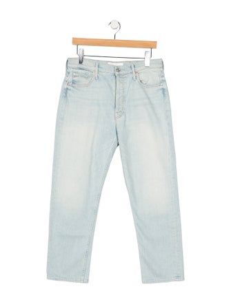 Mother High-Rise Straight Leg Jeans