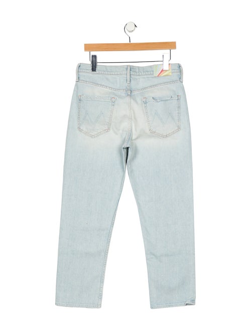Mother High-Rise Straight Leg Jeans