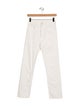 Mother Mid-Rise Straight Leg Jeans