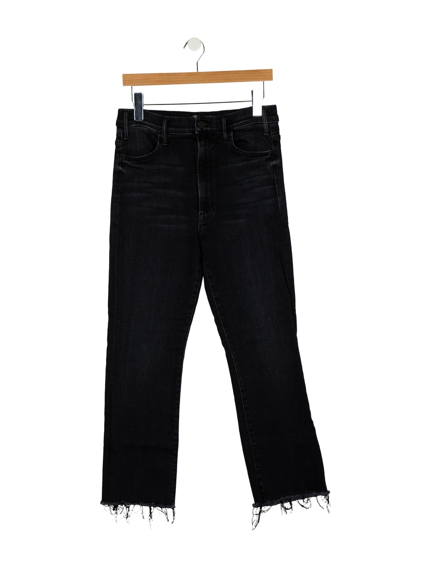 Mother High-Rise Straight Leg Jeans