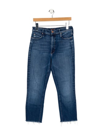 Mother High-Rise Straight Leg Jeans