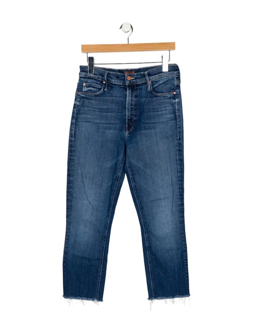 Mother High-Rise Straight Leg Jeans