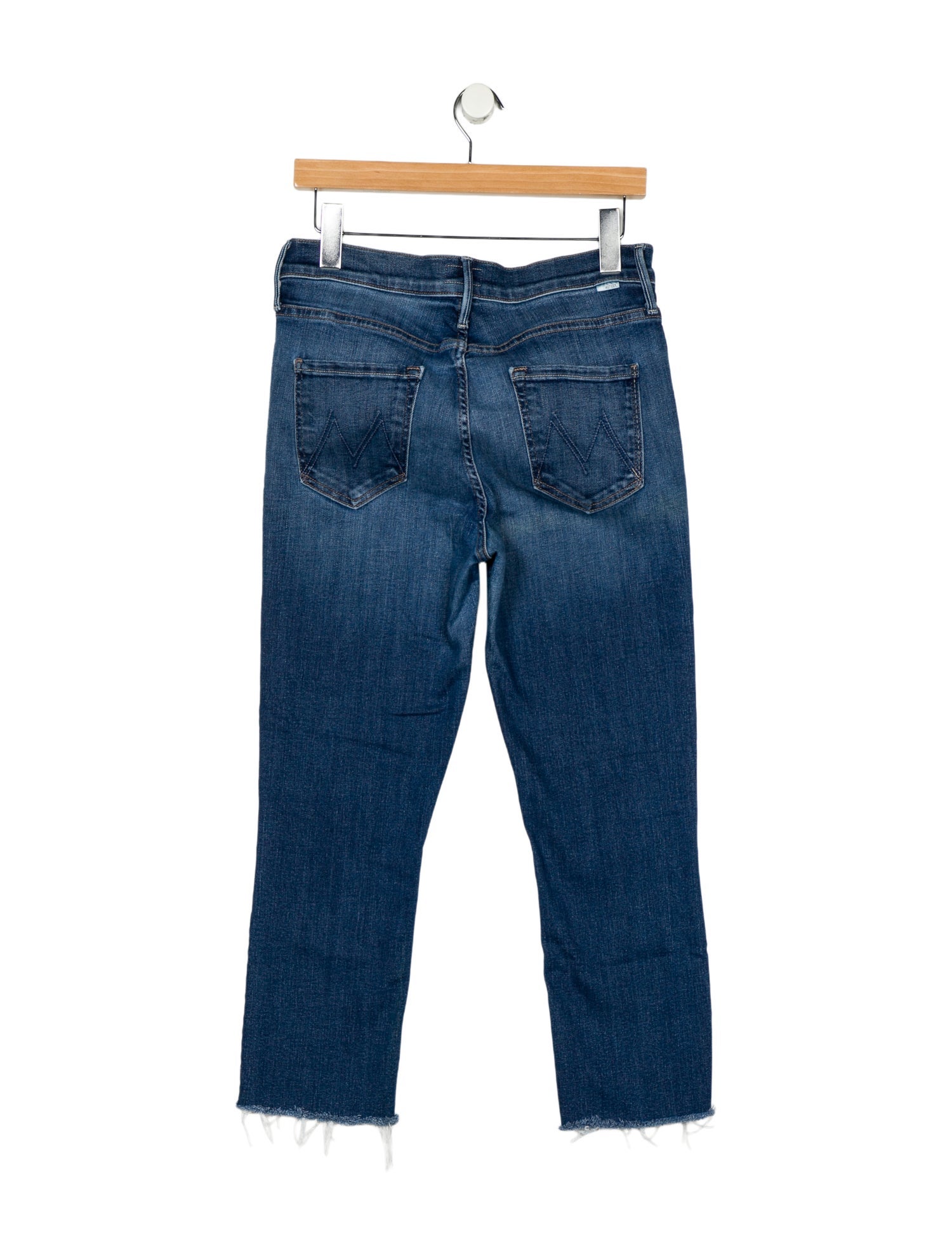 Mother High-Rise Straight Leg Jeans
