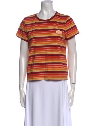 Mother Striped Crew Neck T-Shirt