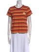 Mother Striped Crew Neck T-Shirt